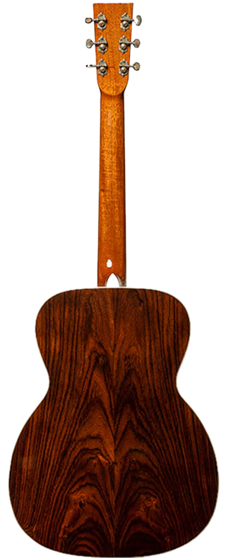 Davies Guitar custom built guitar inlay logo
